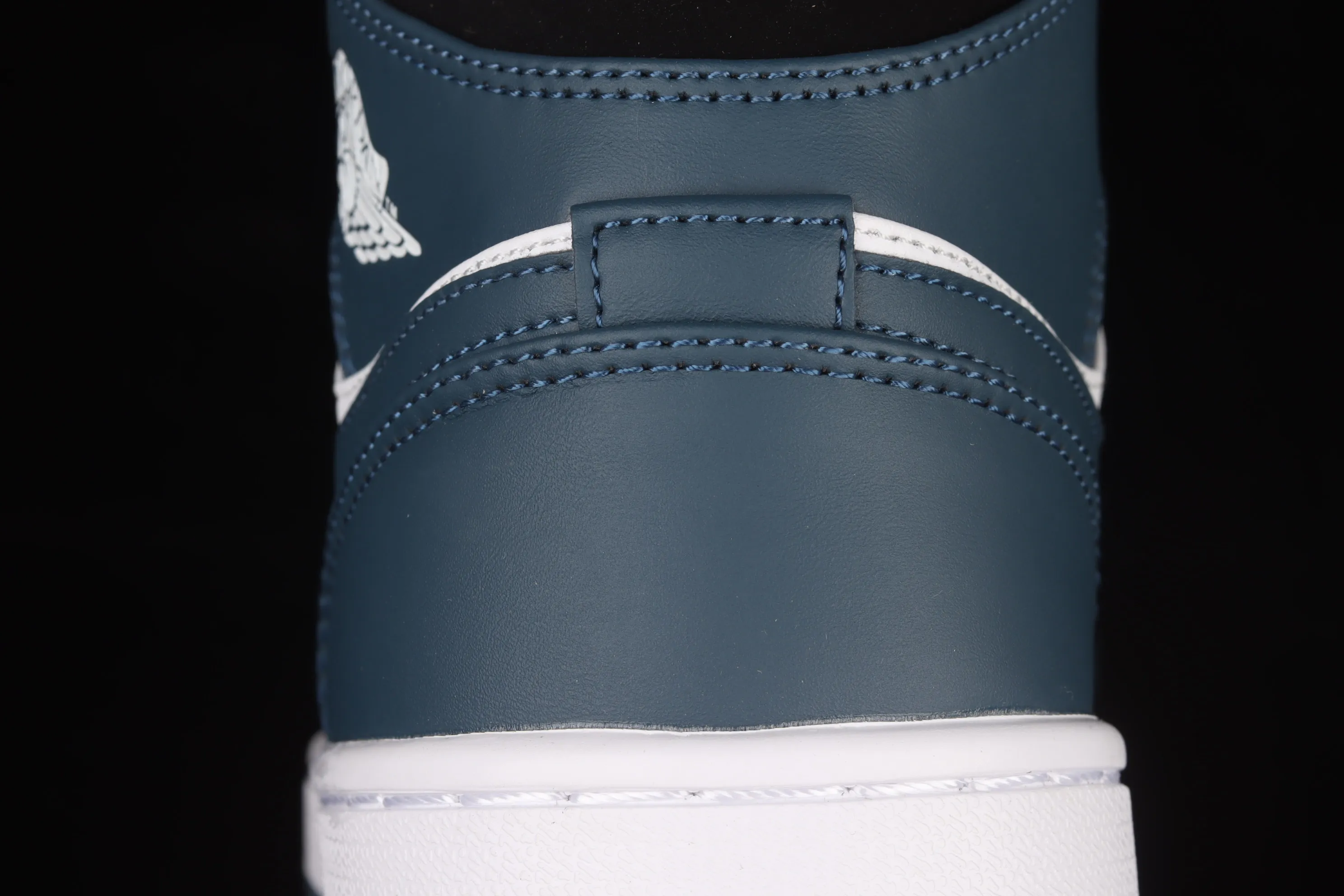 All categories Air Jordan Jordan series basketball shoes Air Jordan 1 Mid Air Jordan 1 Mid "Dark Teal" AJ1 Qiao 1 Qinglan Zhongbang basketball shoes 554724-411